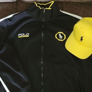 Polo Sport Track Jacket & Hat Bundle